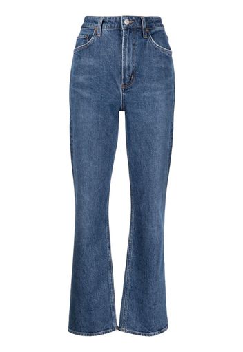 AGOLDE mid-rise straight jeans - Blau