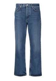 AGOLDE cropped jeans - Blau