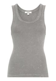 AGOLDE Poppy fine-ribbed tank top - Grau
