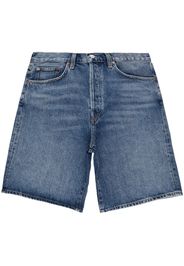 AGOLDE Jeans-Shorts mit weitem Bein - Blau