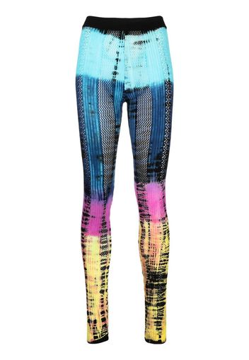 AGR tie-dye print leggings - Mehrfarbig