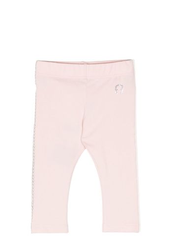 Aigner Kids Hose mit Strass-Logo - Rosa