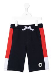 Aigner Kids Shorts mit Logo-Patch - Blau