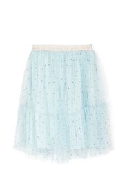 Aigner Kids sequin-embellished tulle skirt - Blau