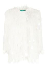 ALABAMA MUSE faux-fur jacket - Weiß