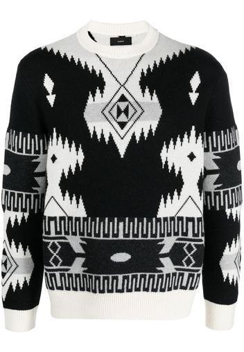 Alanui Icon crew neck jumper - Schwarz