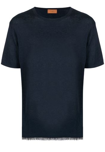 Alanui lined T-shirt - Blau