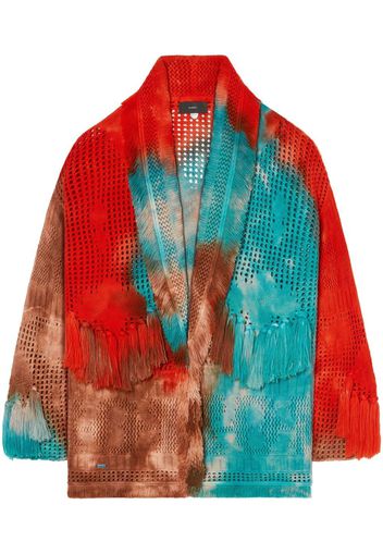 Alanui California Dreaming tie-dye cardigan - Orange