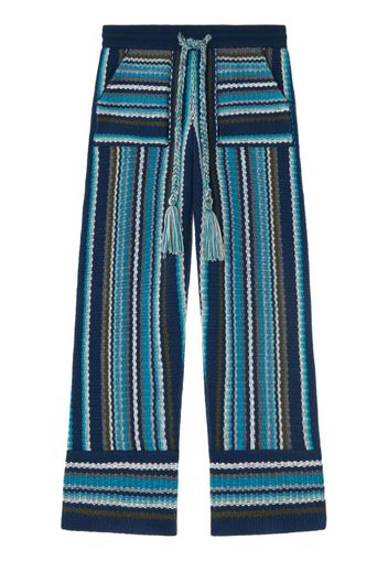 Alanui Ushuaia Stories Strickhose - Blau