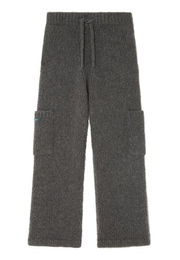 Alanui A Finest Strickhose mit geradem Bein - Grau