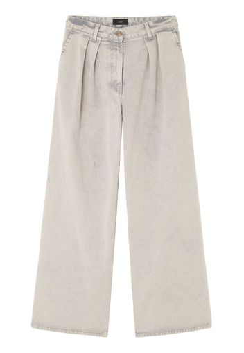 Alanui Glacier Wide-Leg-Jeans - Grau