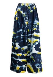 Alanui MOONRISE TIE DYE DENIM PANTS SWIM BLUE - - Blau