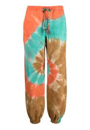 Alanui California Dreaming tie-dye track pants - Orange