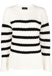 Alanui The Mariner striped wool jumper - Nude