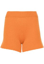 Alanui Shorts aus geripptem Strick - Orange