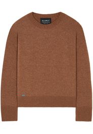 Alanui Gerippter Pullover aus Kaschmirgemisch - Braun