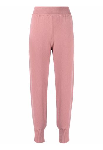 Alberta Ferretti Hoch sitzende Jogginghose - Rosa