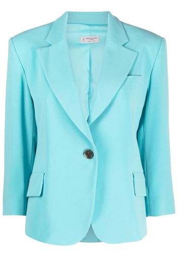 Alberto Biani single-breasted blazer - Blau