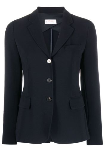 Alberto Biani V-neck single-breasted blazer - Blau