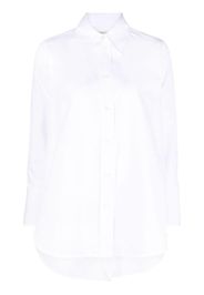 Alberto Biani spread-collar cotton shirt - Weiß