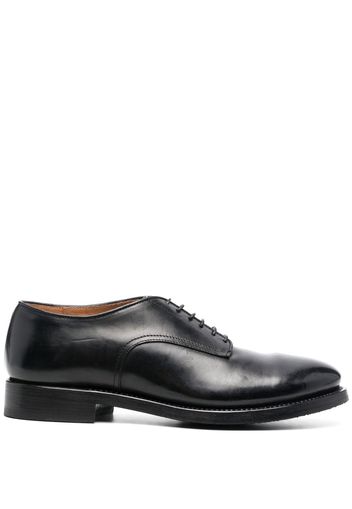 Alberto Fasciani lace-up leather Oxford shoes - Schwarz