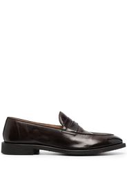 Alberto Fasciani Loafer mit Glanzoptik - Braun