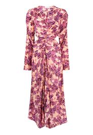 A.L.C. Mona floral-print flared dress - Mehrfarbig