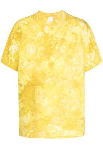 Alchemist tie dye-print cotton T-shirt - Gelb