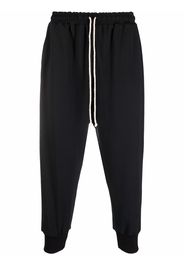 Alchemy Cropped-Hose mit tiefem Schritt - Schwarz