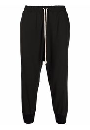 Alchemy drawstring-waist cropped trousers - Schwarz
