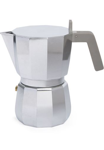 Alessi 'Moka' Espresso-Kaffeemaschine, 6 Tassen - Silber