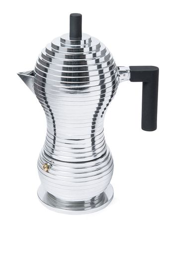 Alessi 'Pulcina' Espressokocher - Silber