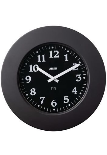 Alessi stainless steel hanging clock - BLACK