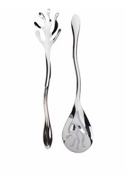 Alessi Mediterraneo salad set - Silber