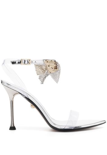 Alevì 110mm crystal pumps - Silber