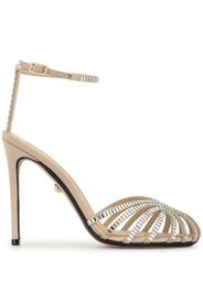 Alevì 'Penelope' Sandalen, 100mm - Silber