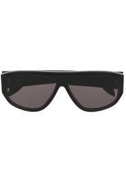 Alexander McQueen Eyewear oversize-frame sunglasses - Schwarz