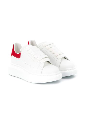 Alexander McQueen Kids 'Oversized' Sneakers - Weiß