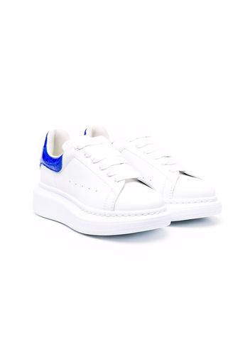 Alexander McQueen Kids Sneakers mit klobiger Sohle - Weiß