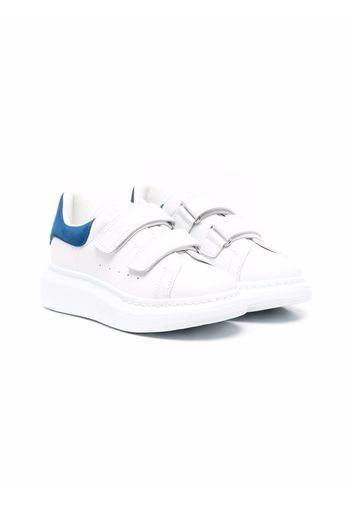 Alexander McQueen Kids Oversized sole sneakers - Weiß
