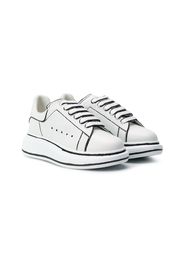 Alexander McQueen Kids 'Oversized' Sneakers - Weiß