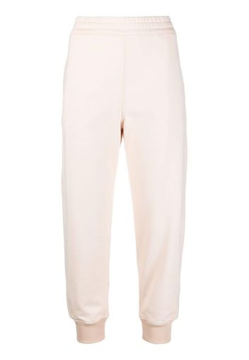 Alexander McQueen Jogginghose mit Logo-Stickerei - Rosa