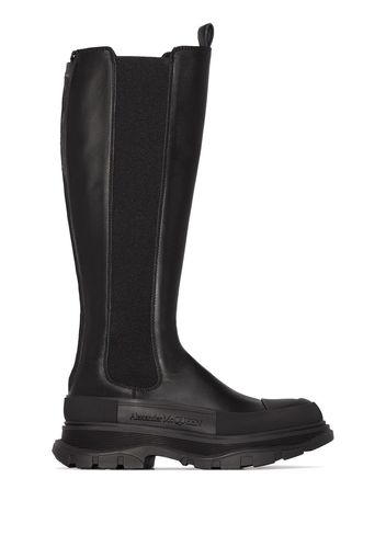 Alexander McQueen Tread Slick Stiefel - Schwarz