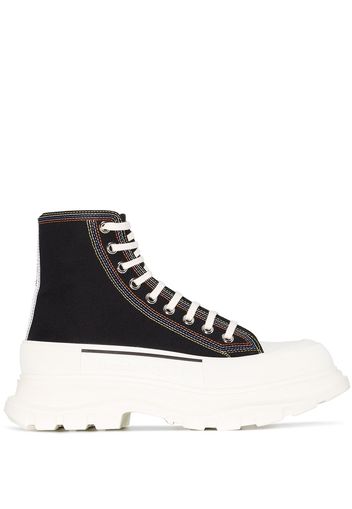 Alexander McQueen ALEXANDER MCQUEEN TREAD SLICK BLK SNKR - Schwarz