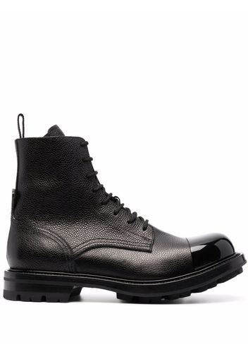 Alexander McQueen Wander Schnürstiefel - Schwarz