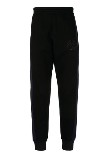 Alexander McQueen Jogginghose mit Logo - Schwarz