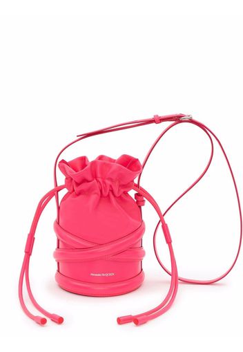 Alexander McQueen soft-curve-mini-bag - Rosa