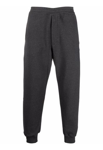 Alexander McQueen tapered cotton track pants - Grau