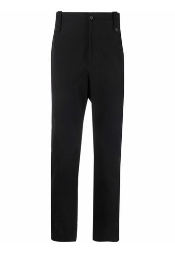 Alexander McQueen tailored zipped-cuff trousers - Schwarz