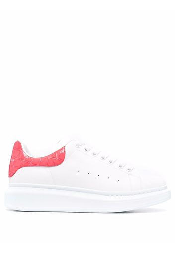 Alexander McQueen oversized low-top sneakers - Weiß